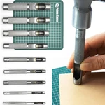 Leather Working Tools 9 Set - Hole Punch For Belts, Plastic, Rubber, .... Fixed Price $24.38.