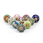 Rajrang Ceramic Knobs For Cabinet Dresser Drawer Furniture Hand Painted A.... Fixed Price $33.89.