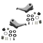 Front Driver Passenger Side Vent Window Crank Handle Compatible Chrome. Fixed Price $61.99.