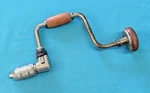 Vintage Craftsman 10" Ratcheting Bit Brace Hand Drill #4240 Circle Usa. Fixed Price $28.00.