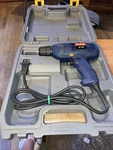 Ryobi 3/8' Vsr Drill Corded D40 Blue Color Gray Case. Fixed Price $19.99.