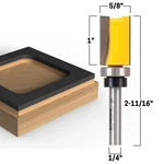 5/8" Diameter Flush Trim Template Router Bit - 1/4" Shank Yonico 14075Q. Fixed Price $13.95.