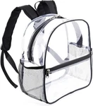 Fomaris Clear 12X6X12 Stadium Backpacks For Women, Small. Fixed Price $15.50.