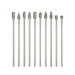 10PCS Long Carbide Burr Set 1/8" Shank Total 4" Compatible With D... Fast Ship. Fixed Price $37.99.