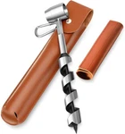 Upgrade Bushcraft Tools, X 10'' Hand Auger Wood Drill, Compact, # Brown. Fixed Price $30.29.