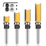 Pattern Flush Trim Router Bits 1/4 Inch Shank, Bottom Bearing Rout.... Fixed Price $24.67.