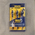 Irwin Speedbor Max Wood Drill Bit Set Pieces 5/8 3/4 Mpn 1947031. Fixed Price $15.00.