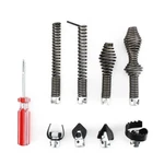Amonk 9-PIECE Drain Snake Drill Attachment Heavy-duty Cleaning Set For .... Fixed Price $24.94.