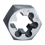1"-14 Hex Die Rethreading Carton Steel Right Hand. Fixed Price $28.37.
