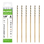 Hlofizi 1/8" 6" Extra Long Drill (6 Pack), Aircraft Extension Bit.... Fixed Price $14.55.