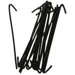 8-1/4" Aka, Chain Link Fence Hook Ties, Wires (black Color) .... Fixed Price $48.78.