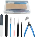 Wmycongcong 8 Pcs Kit Modeler Basic Hobby Building Tools.... Fixed Price $14.93.