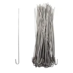 Aiwaiufu Aluminum 8INCH 100 Packs Chain Link Fence Ties, 12.5 Gauge Wir. Fixed Price $19.79.