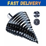 Step Drill 1/4 Size Shank Unibit Toolant Gigantic Bitpro. Fixed Price $76.87.