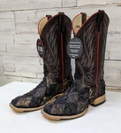 Men's Horse Power Top Hand Collection Big Bass Patch Work STYLE-HP8064. Fixed Price $359.99.
