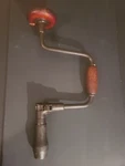 Ps&w No 1002 13.25" Ratcheting Bit Brace Antique Vintage Hand Tool. Fixed Price $40.00.