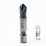Toolant 1/4" Noir-ti Cobalt Countersink Drill Bit(pro), Titanium Aluminum Nit.... Fixed Price $17.21.