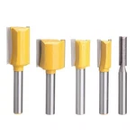 Set Of 5 Piece Straight Dado Router Bit ,double Flute Carbid.... Fixed Price $21.65.