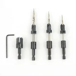 Wl Fuller Countersink With Matching Quick Change Hss Taper Point Drill Bit Set. Fixed Price $58.99.