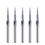 Spetool 5PCS Tapered Ball Nose Carving End Mill 1/8 Inch Shank R=0.25MM. Fixed Price $49.23.