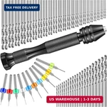 Vinsot 95 Pieces Micro Hand Drill Bits, 1 Pin Vise 94 Twist. Fixed Price $29.73.
