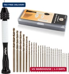 Mulwark Precision Pin Vise Hand Drill Set 25 Pcs - Premium Stocking Stuffers. Fixed Price $24.98.