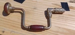 Vintage Craftsman 4240 Bit Brace Reversible Drill 14.5" - Usa. Fixed Price $40.00.