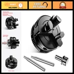 2" Mini 3-JAW Self-center Woodworking Chuck, M18X1.5MM Thread, 0.4" Connector Fo. Fixed Price $68.39.