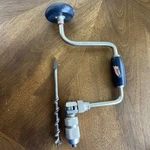 Vintage Stanley Handyman Number H1253 Ratcheting Drill Brace Made Usa.. Fixed Price $15.00.