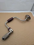 Vintage Stanley 02 945B Hand Ratcheting Reversible Bit Brace Drill. Fixed Price $23.99.