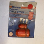 Nos Century Adjustable Drill Stops 73512 - Fits 1/16" 1/2" Bits New. Fixed Price $13.00.
