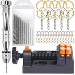 Leobro Hand Drill Pin Vise Mini With 210PCS Supplies For Jewelry Making. Fixed Price $22.04.