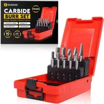 Blencee 10PCS Tungsten Carbide Burr Set 6.35MM - 1/4" Shank. Fixed Price $66.30.