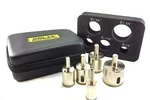 Drilax Diamond Hole Saw Drill Bit Set Longer Tall Version 3/4, 1, 1-3/16, 1-.... Fixed Price $34.94.