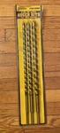 Drill Master 18 Carbon Steel Auger Bits - 0.375 Hex Shank 93892. Fixed Price $6.80.