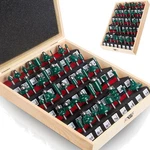 Taiwain Router Bit Set 1/4-INCH Shank Door Drawer Front Edging 41PCS Woodwork.... Fixed Price $82.01.