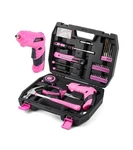 Dowell 116PCS Pink Tool Kit With 3.6V Usb Cordless Screwdriver, Sma... Fast Ship. Fixed Price $47.24.