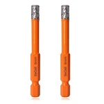 Porcelain Tile Diamond Drill Bits Set,beqell 2PCS 1/4" Hex 6MM, Orange. Fixed Price $24.02.