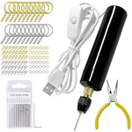 233PCS Electric Resin Drill For Mold,craft Hand With Bits Flat Nose. Fixed Price $31.39.