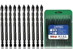 10PC 5/16 Black Special Crooked Head Eccentric Drill Bit Set, 8MM Porcela. Fixed Price $26.49.