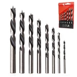 8PCS Brad Point Drill Bits, 3-10MM Spiral Twist Set For Woodw.... Fixed Price $15.47.