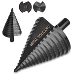 Oxmul Large Step Drill BIT(PRO),16HOLES 2", High Speed 1UNIBIT 1/4 Inch. Fixed Price $42.09.