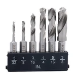 Twist Stubby Drill Bit Set, Size 3/32'' 3/8'' With Index & Storage Ba.... Fixed Price $25.16.