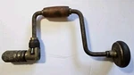 Vintage Shelton No. 1110 Hand Ratcheting Reversible Bit Brace Auger Drill 14". Fixed Price $24.99.