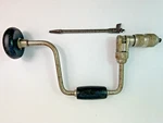 Craftsman Sears Hand Crank Brace Ratchet Wood Drill # 9-4241 Reversible & Bit!. Fixed Price $15.99.