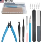 Wmycongcong 8 Pcs Kit Modeler Basic Hobby Building Tools.... Fixed Price $12.66.