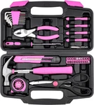 Dowell 40 Pieces Home Tool Set Pink, General Household Hand Kit With Plasti. Fixed Price $25.62.
