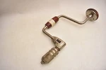 Vintage Shelton No. 1110 Hand Ratcheting Reversible Brace Drill 10" Made Usa. Fixed Price $34.99.