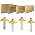 Leatbuy Door&drawer Front Edging Router Bit Set 1/2-INCH Shank 4 Pcs, Woodwor.... Fixed Price $76.23.
