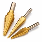 Yougfin Step Drill Bits-titanium Coated High Speed Steel Set-d.... Fixed Price $23.79.